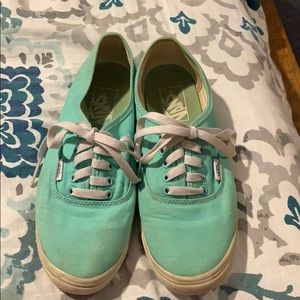 Teal Vans